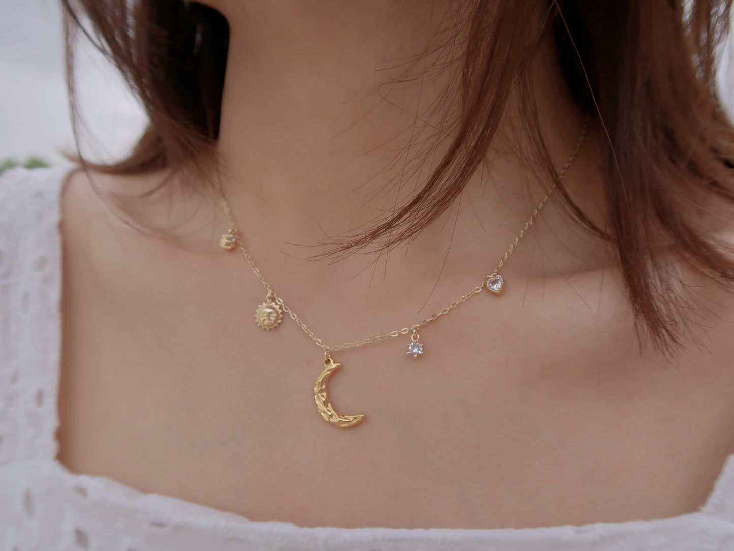 Celestial Moon Necklace