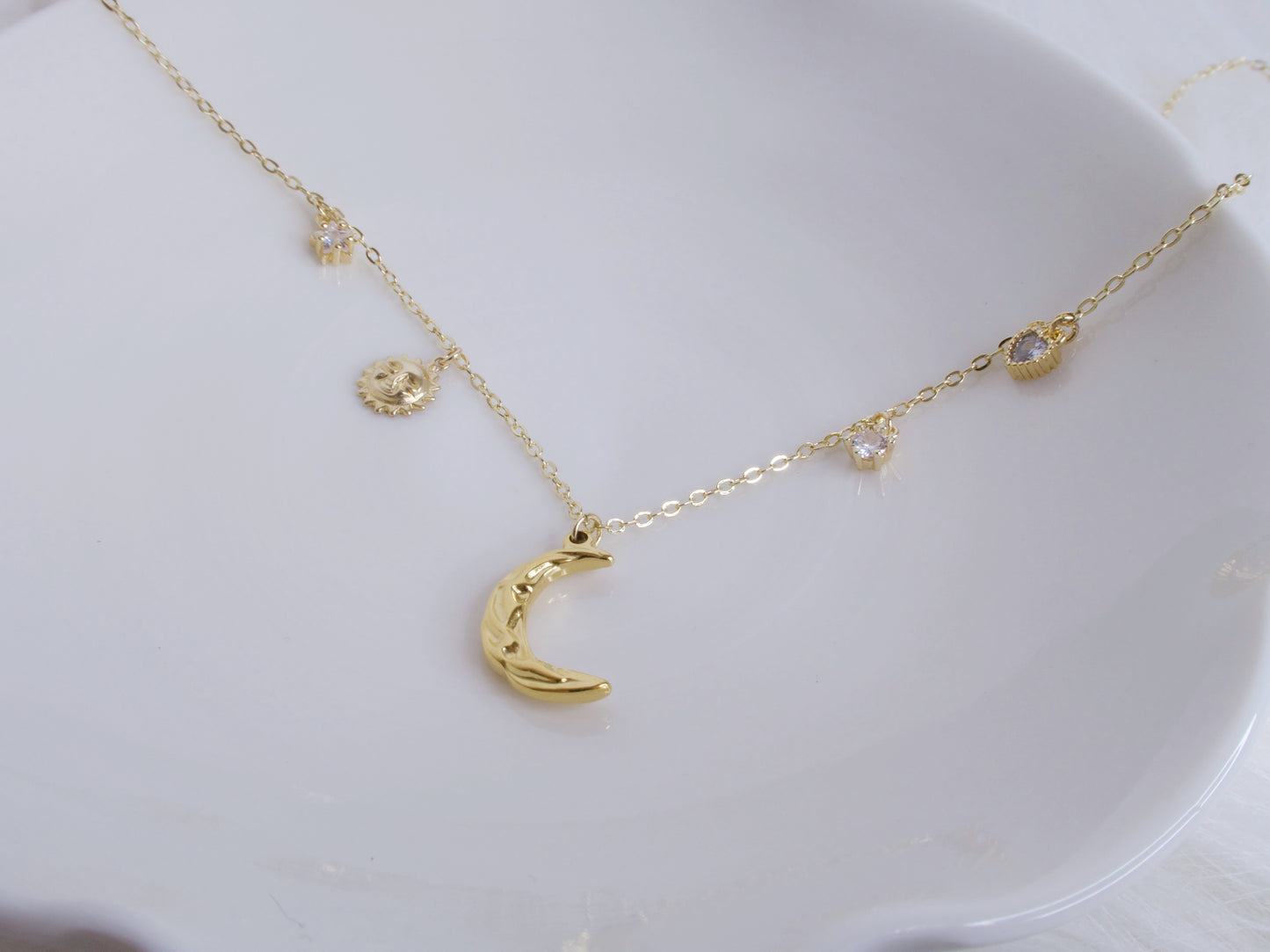 Celestial Moon Necklace