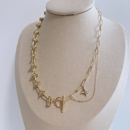 Restocked: Alexis Knotted Gold Chain Necklace