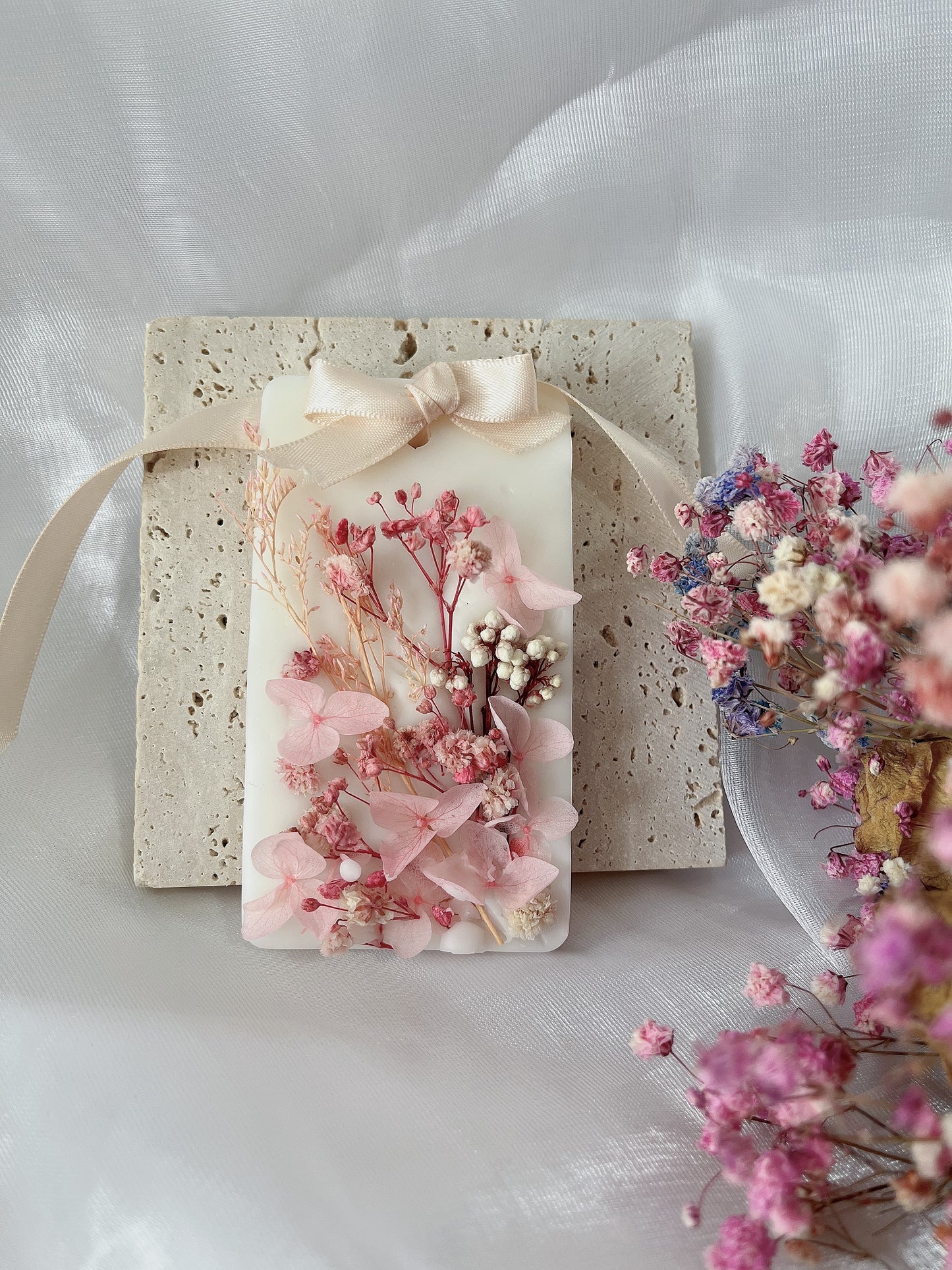 Flower Scented Wax Tablet: Pink Garden