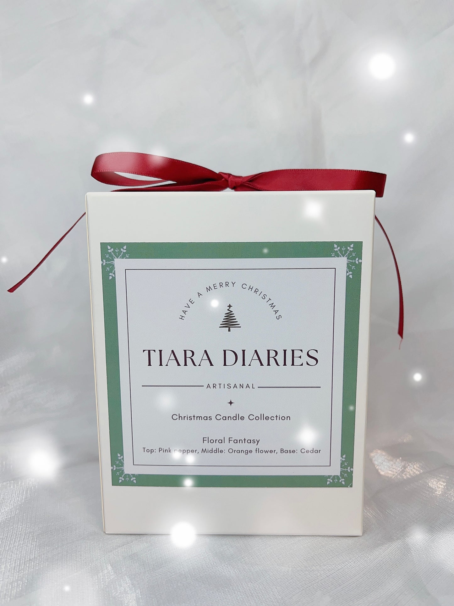 Holiday Christmas Tree Scented Candle