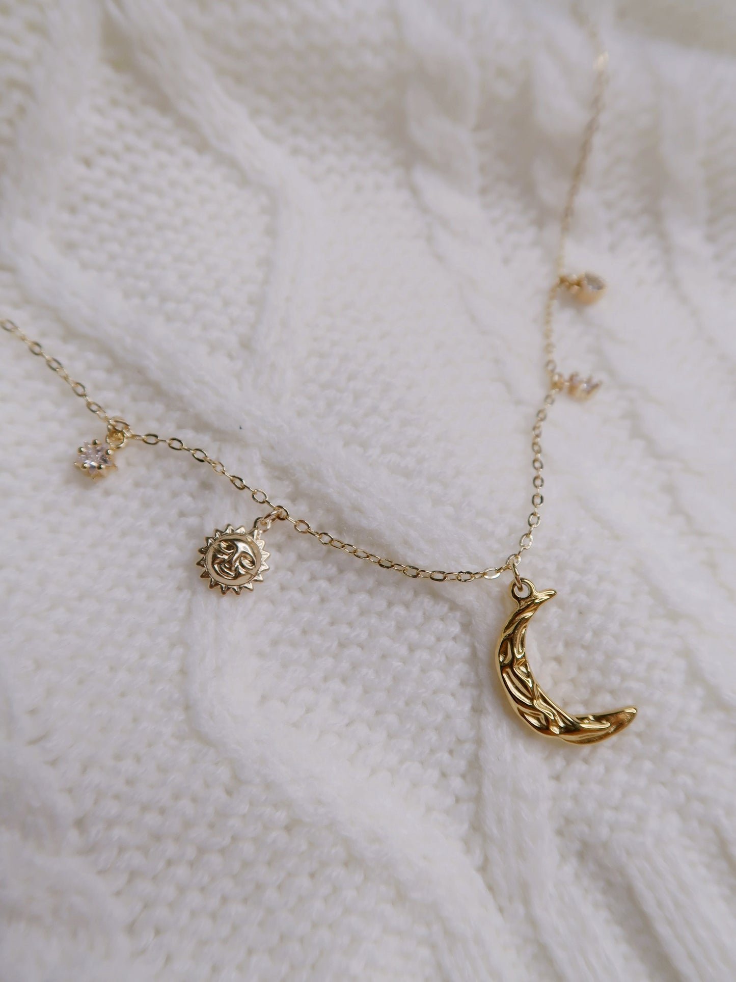 Celestial Moon Necklace